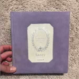Laduree Purple Savory Recipe Book